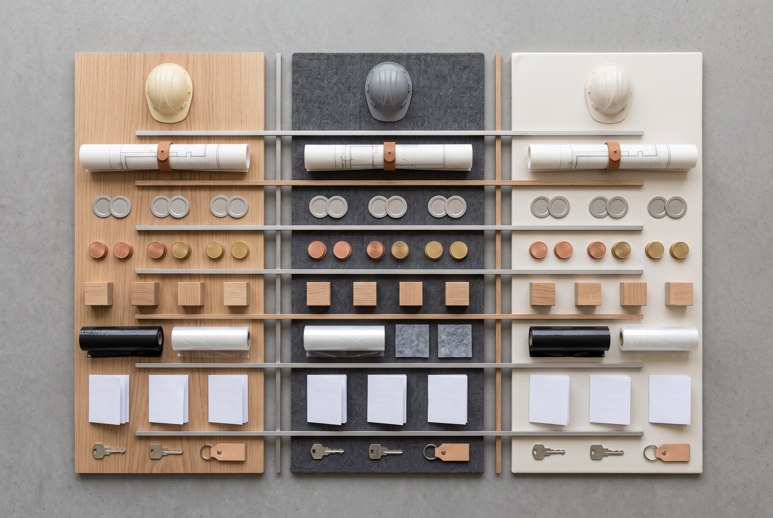 Residential renovation proposal comparison matrix