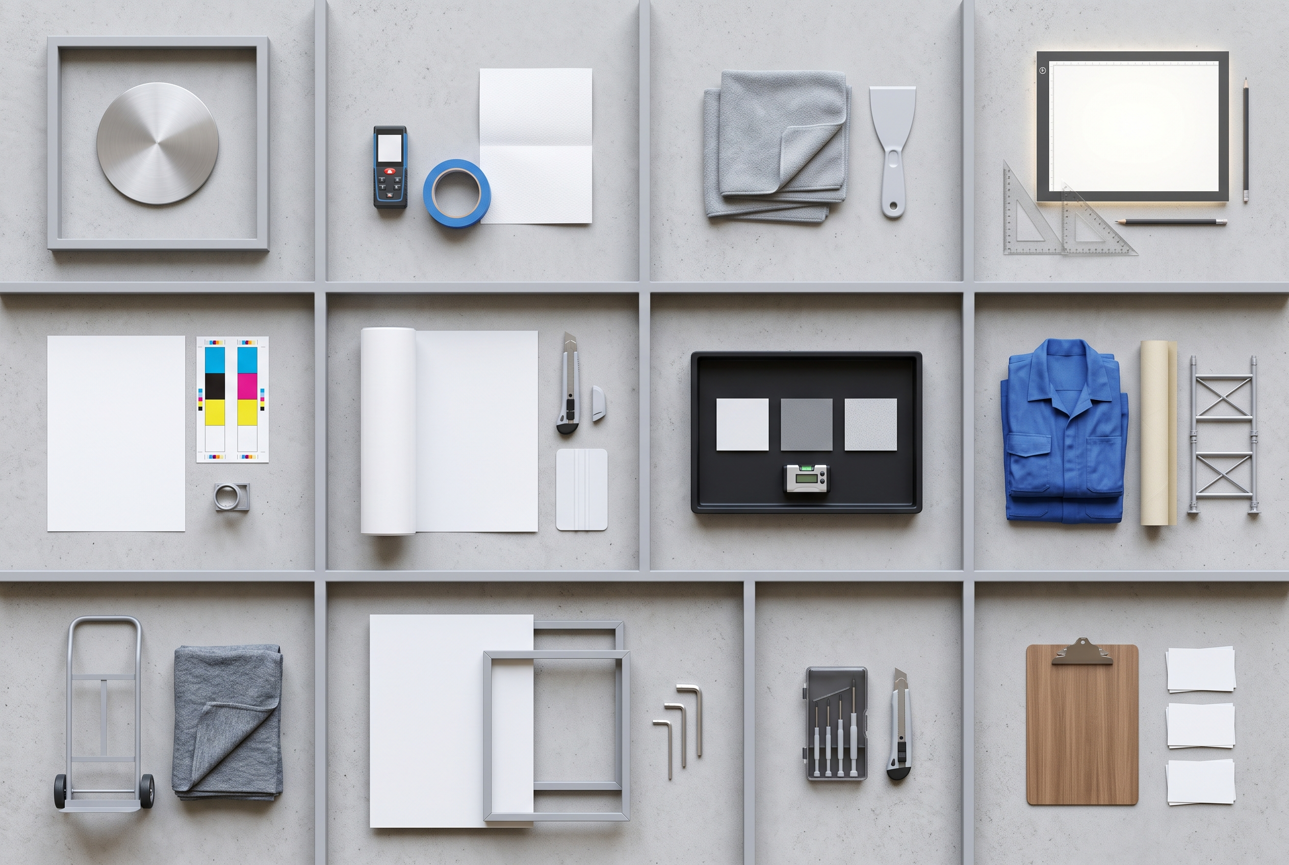 Branded installation planning workflow from survey to signoff