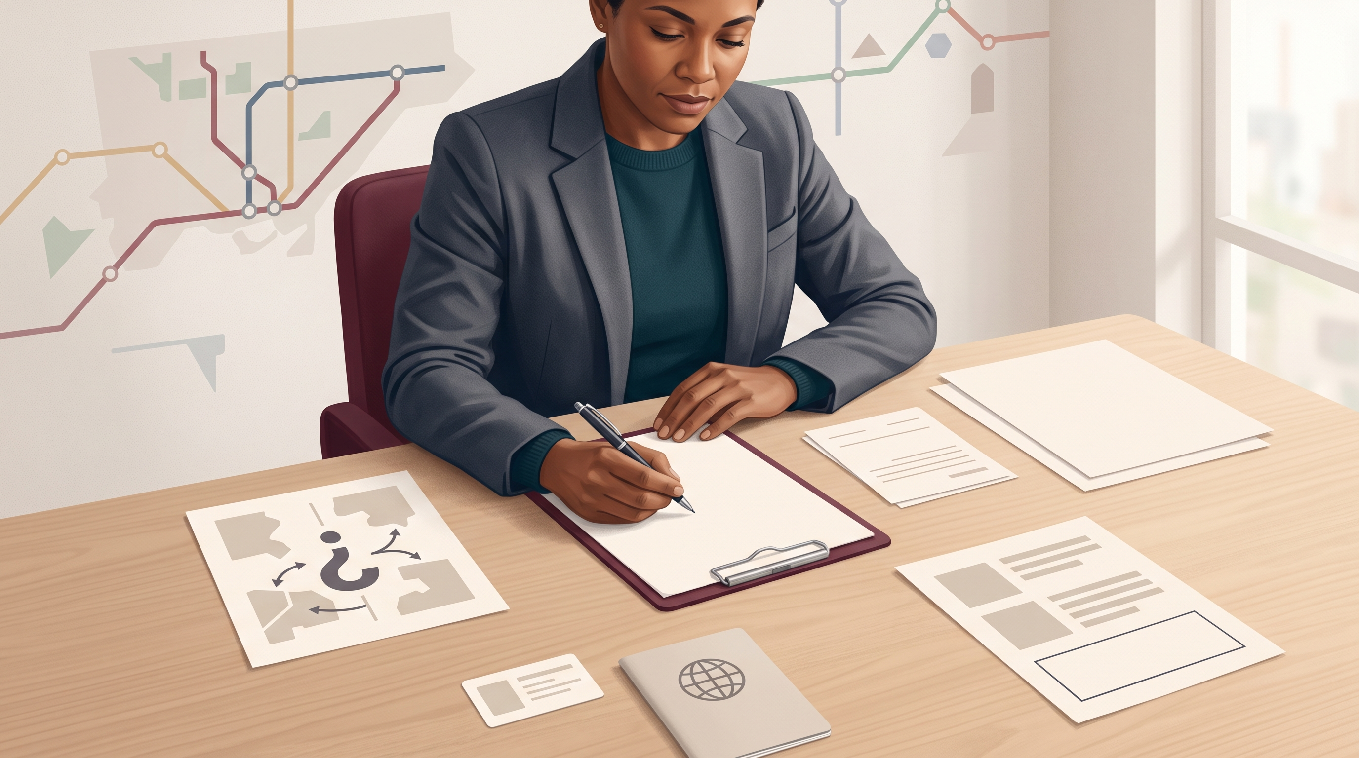Toronto notary appointment checklist with documents and recipient instructions