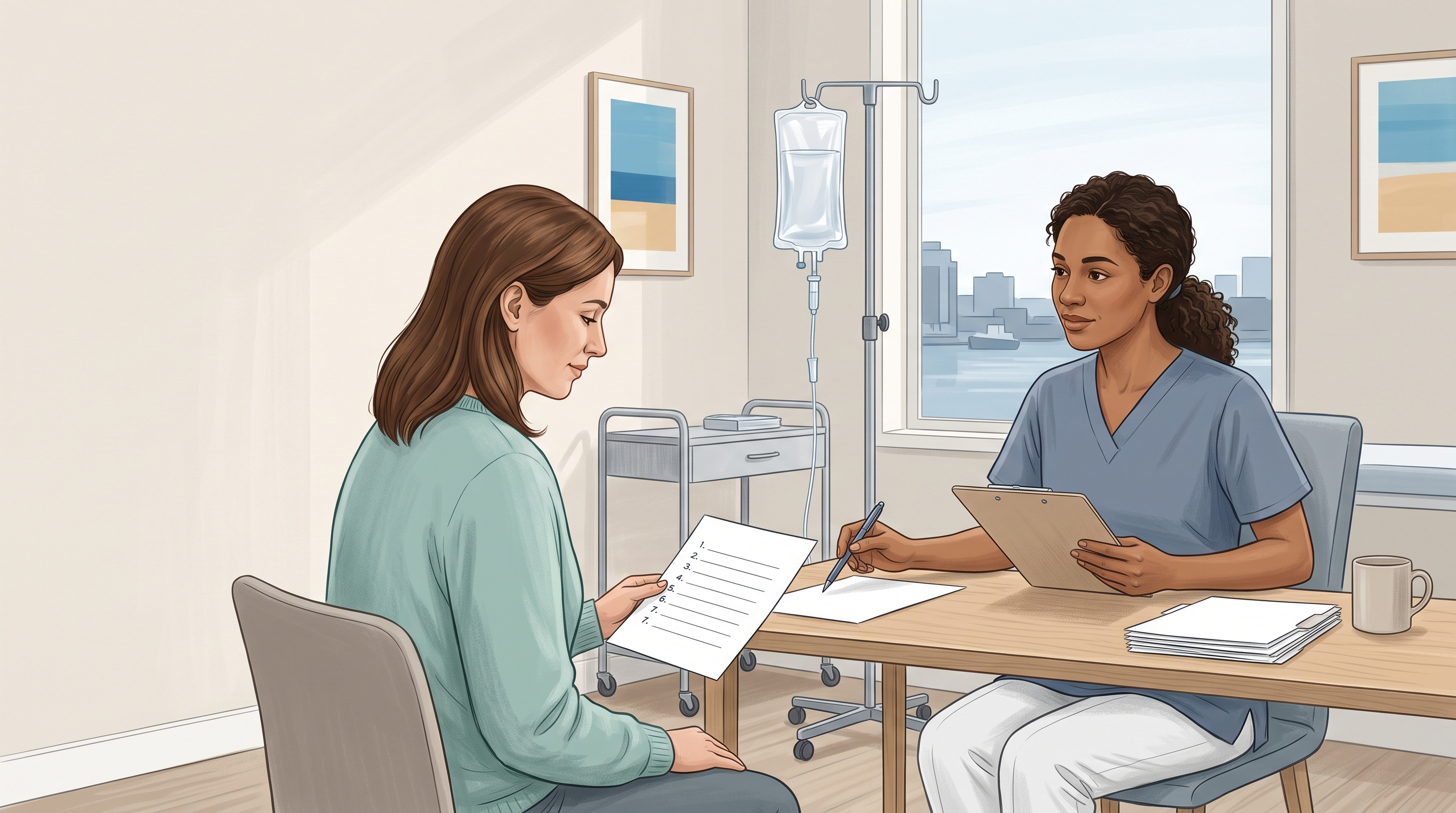 How to Choose an IV Drip With Clinical Screening