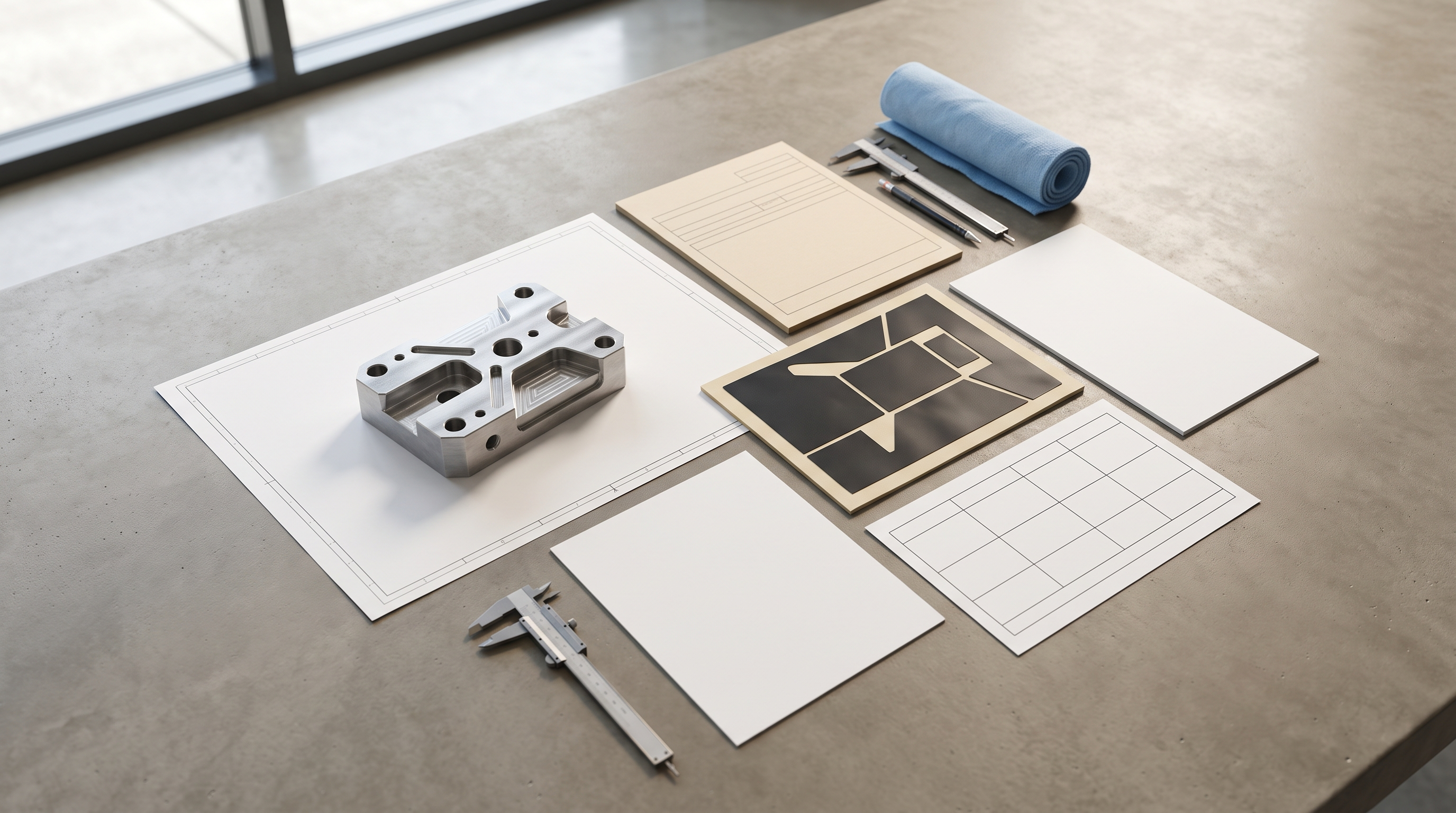 PVD coating request package with part drawing and acceptance criteria