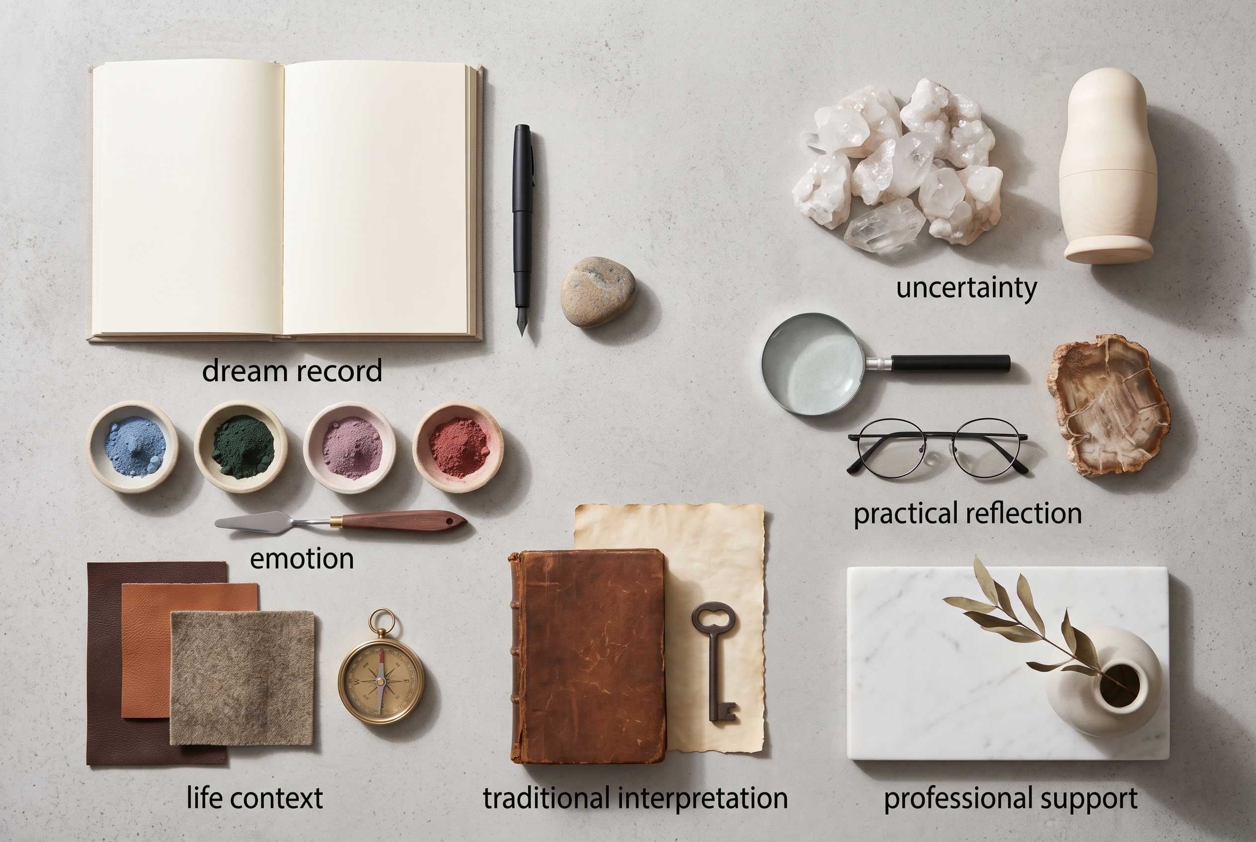 Dream analysis reflection layers and safety boundaries