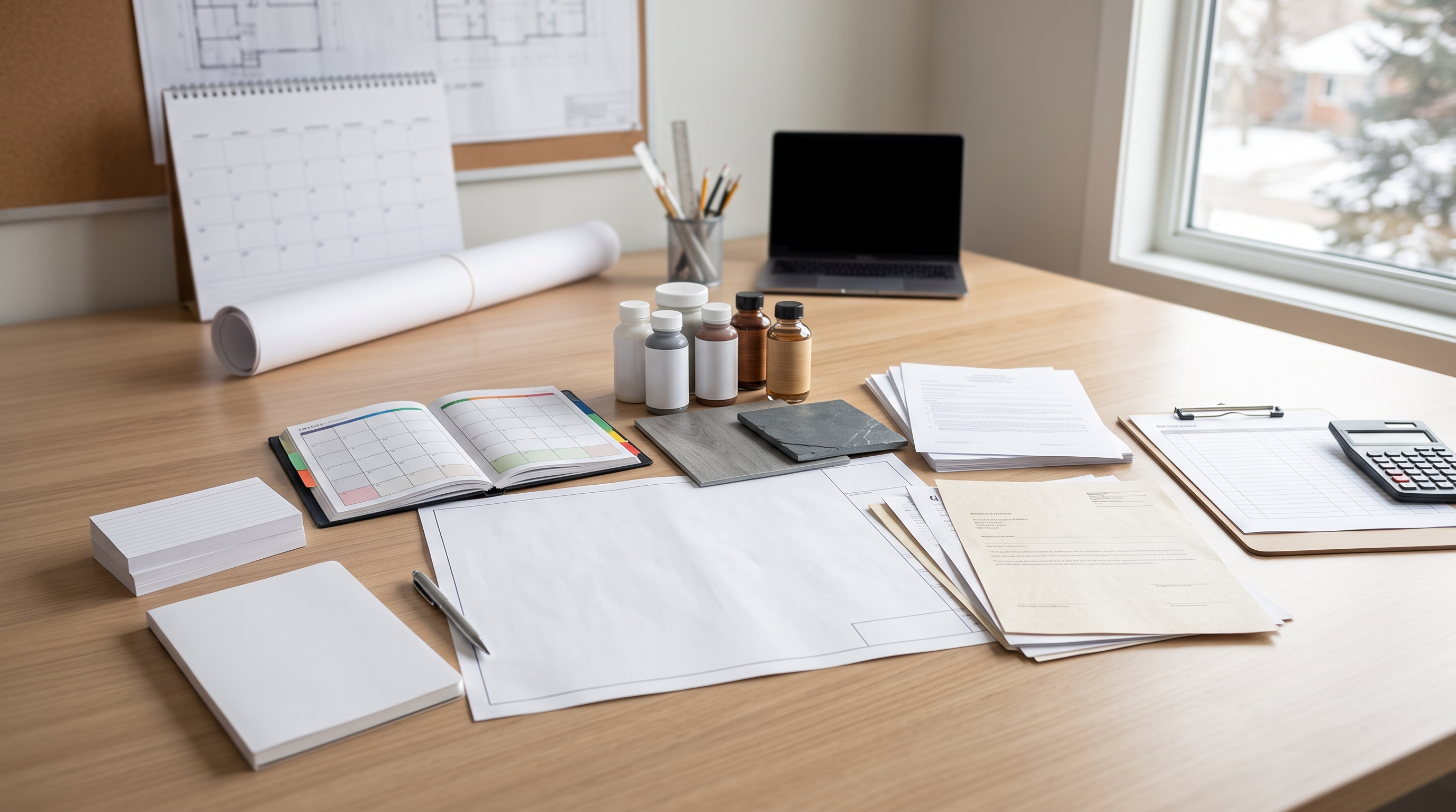 Garage remodel planning and contractor comparison documents