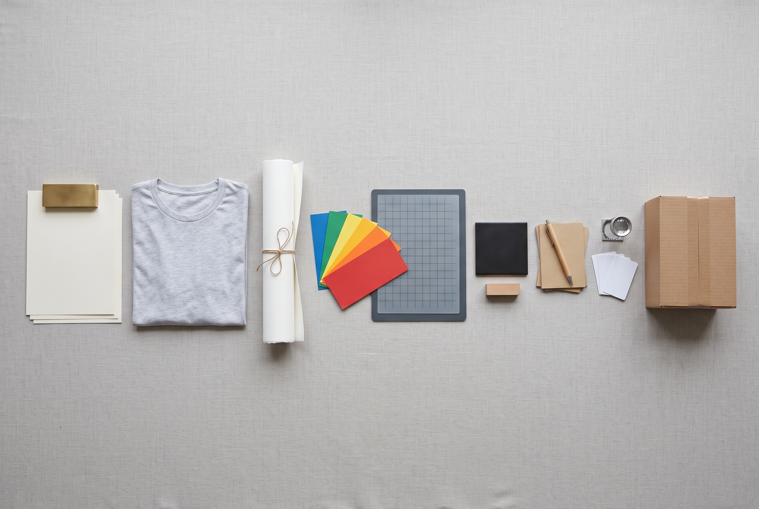 Logo screen printing approval checklist from artwork to delivery