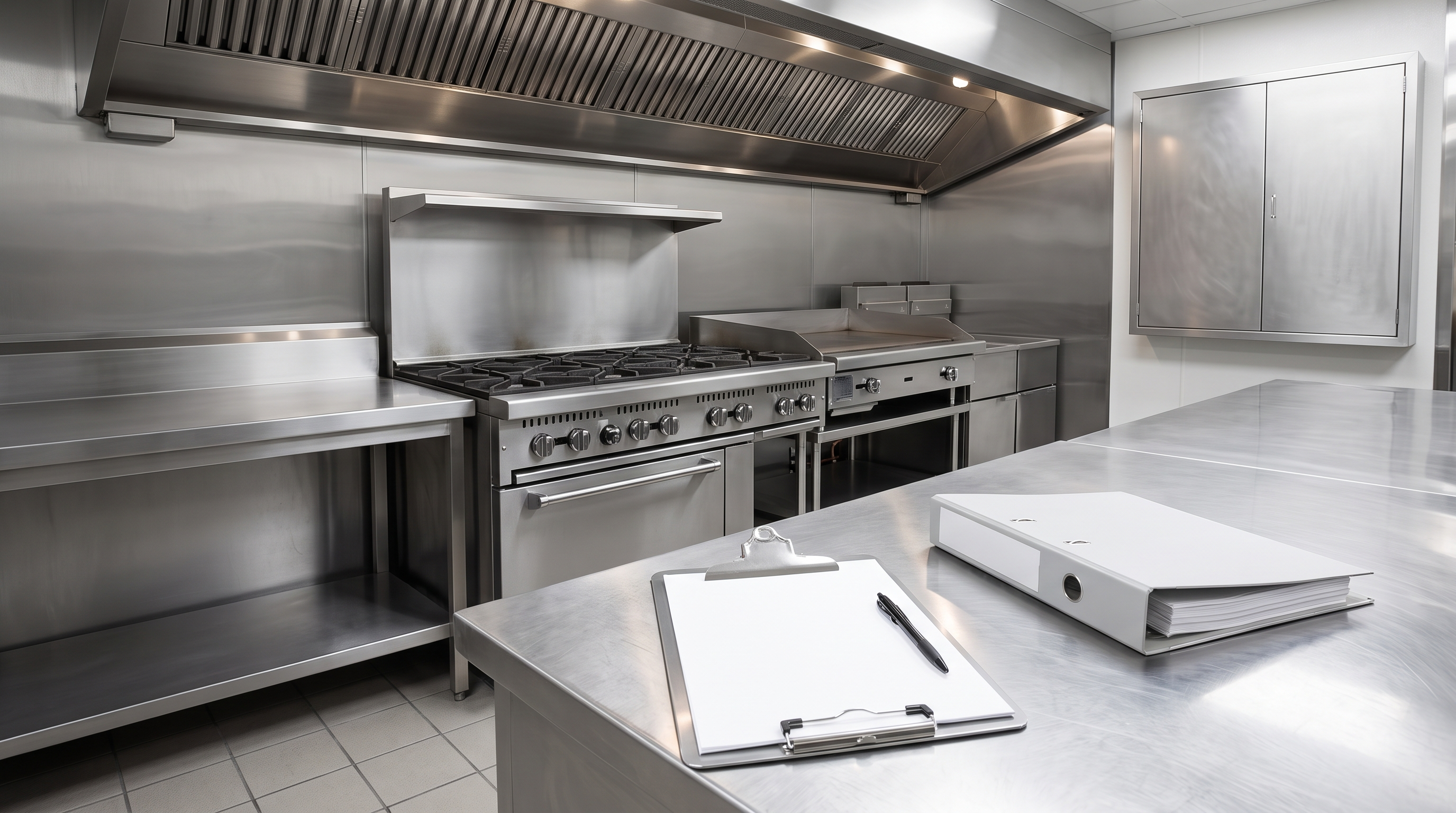 Commercial kitchen fire hazard reduction shift checklist