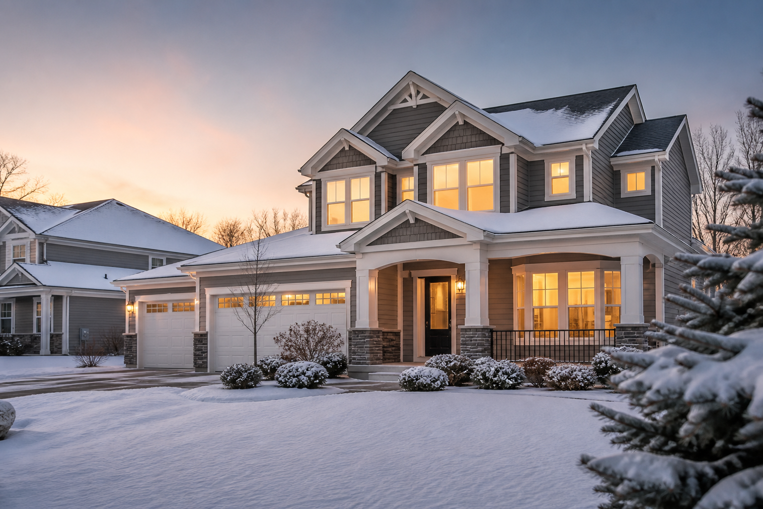 selling home in winter tips