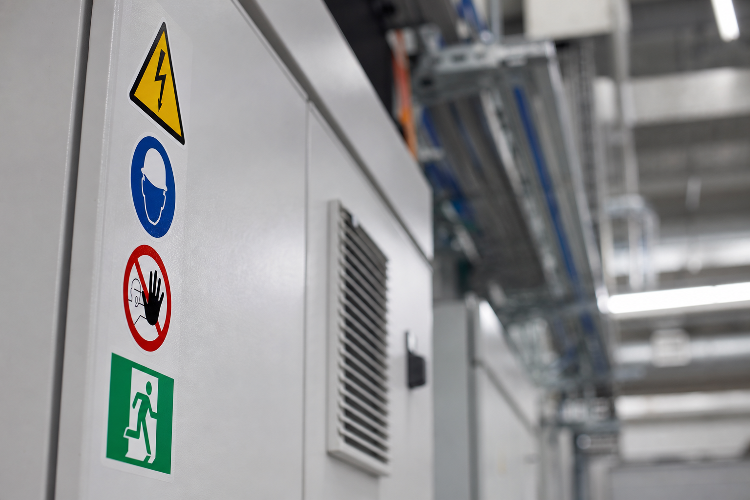 safety signs and labels