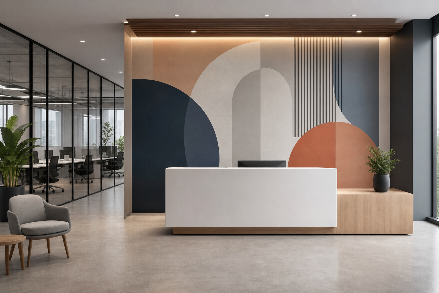A Practical Guide to Office Reception Wall Graphics