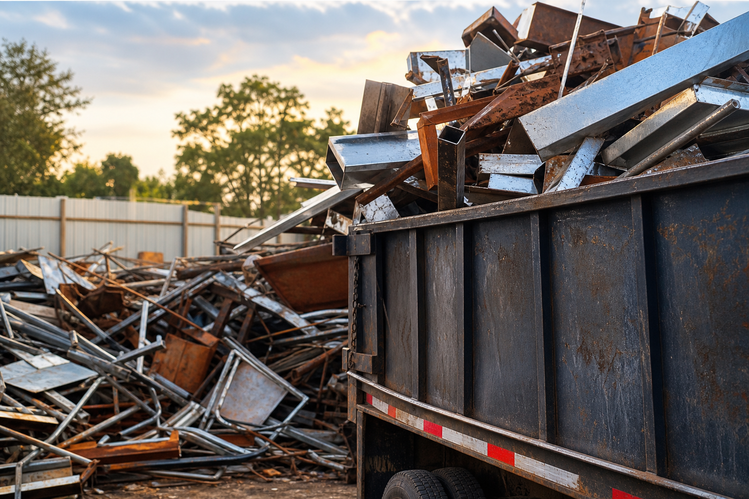 scrap iron pickup