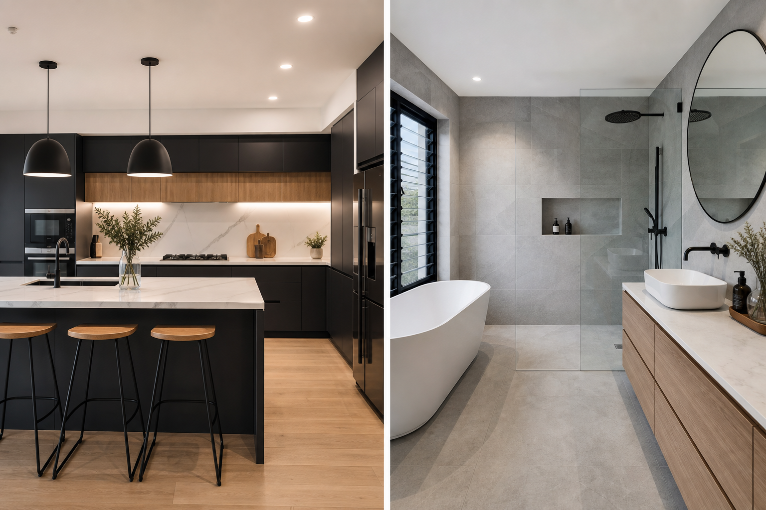 kitchen and bathroom renovations