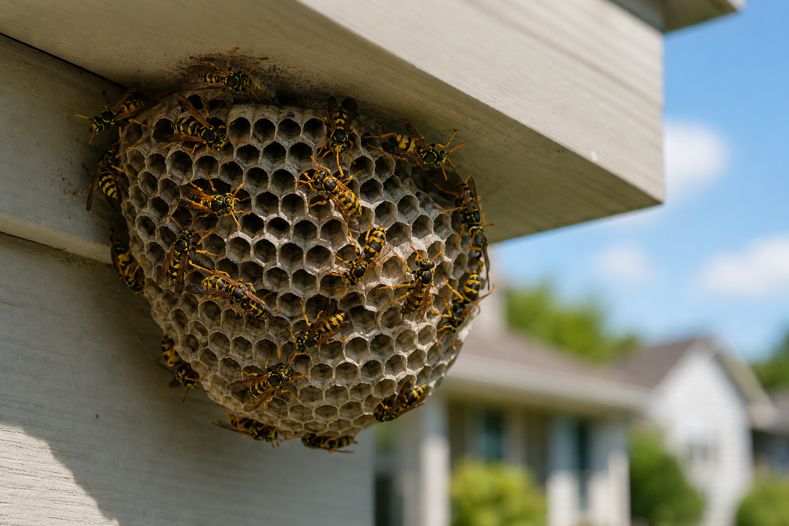A Practical Guide to When to Call for Wasp Removal - Bugman Plus pest control article