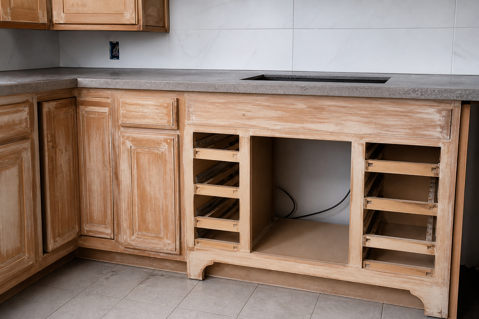 toronto cabinet repair before refinishing