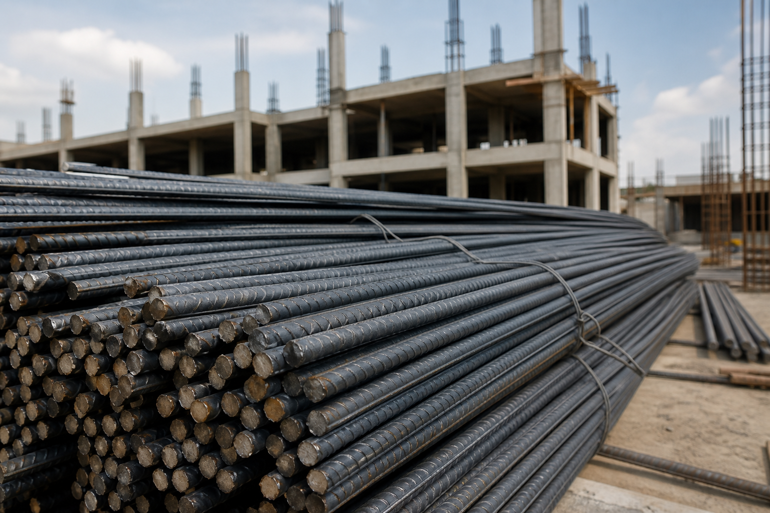 Grade 500W rebar uses
