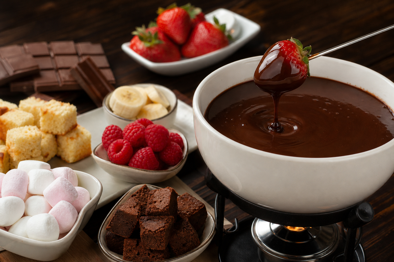 Chocolate fondue Etobicoke: pairing tips, dipping ideas, and sharing etiquette