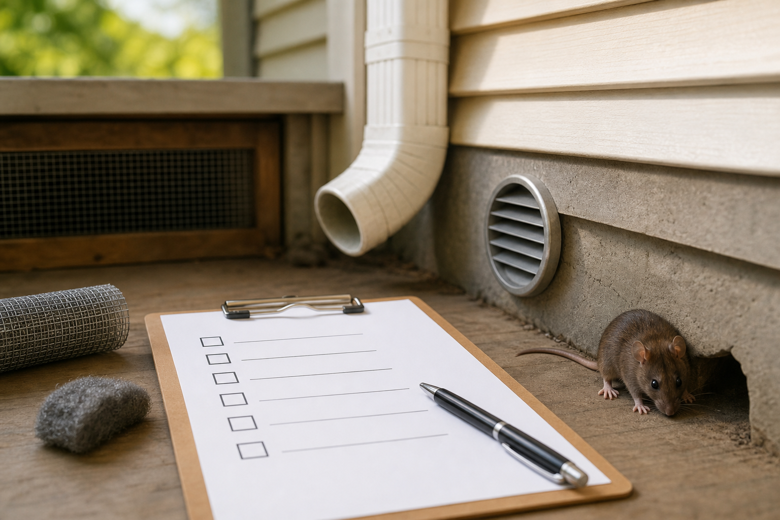 Rodent prevention checklist: seal, store, and monitor to keep mice and rats out - Bugman Plus pest control article
