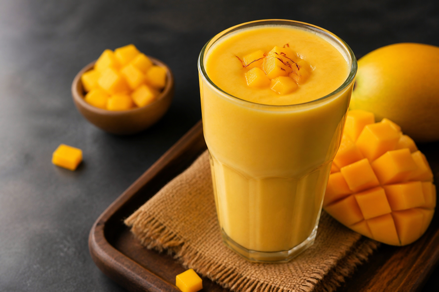 make mango lassi