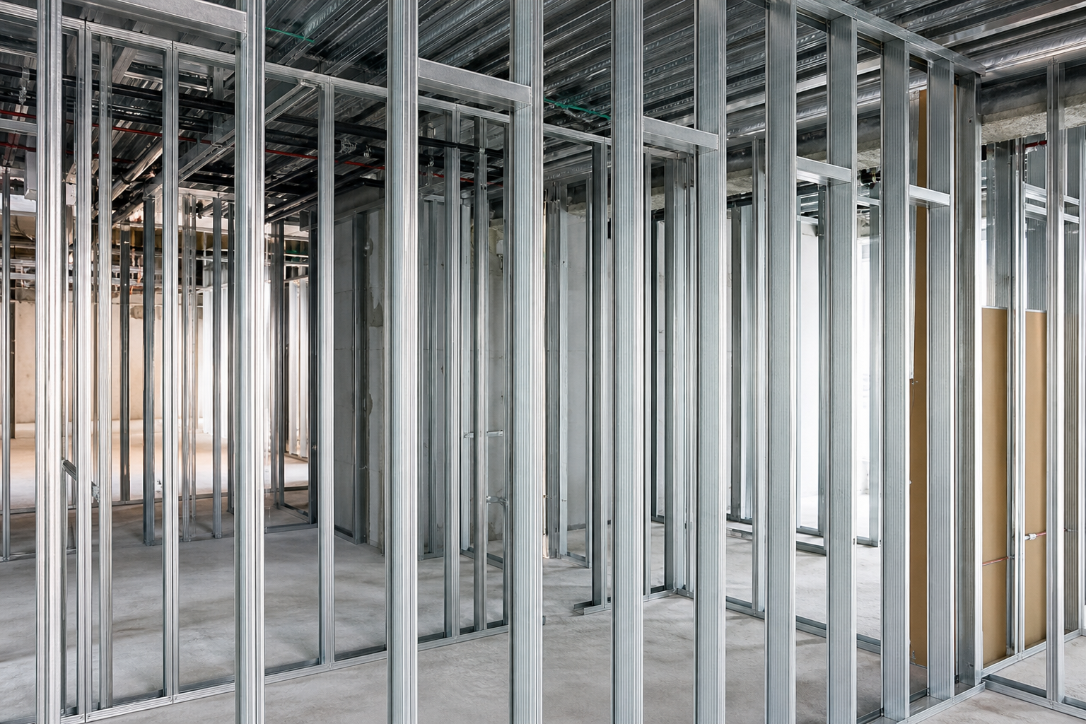 non load bearing steel studs