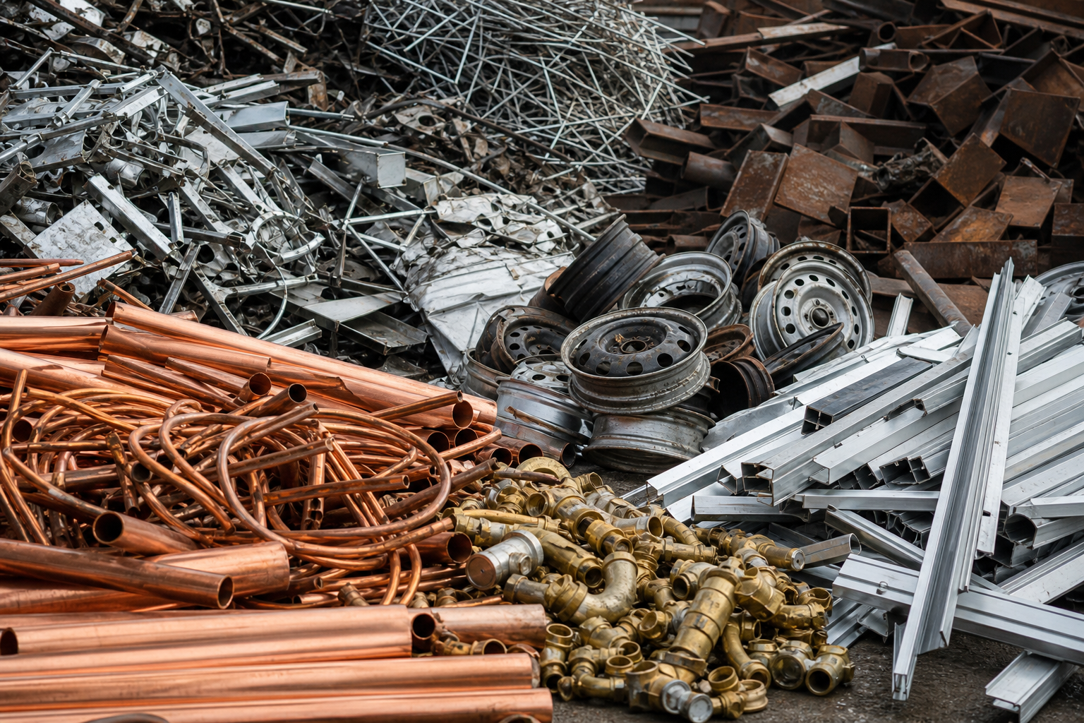 what metals are accepted at a scrap yard