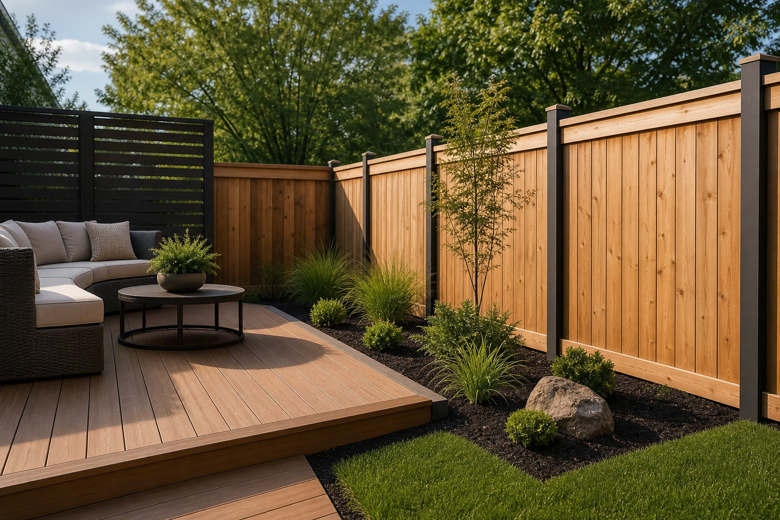 Deck and fence coordination: build order, alignment tips, and details that save rework