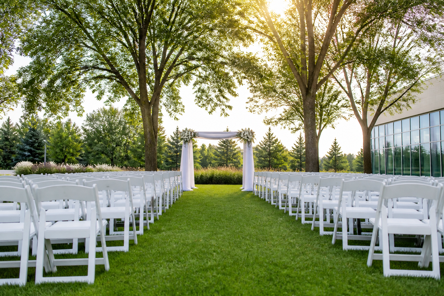 outdoor wedding ceremony venues