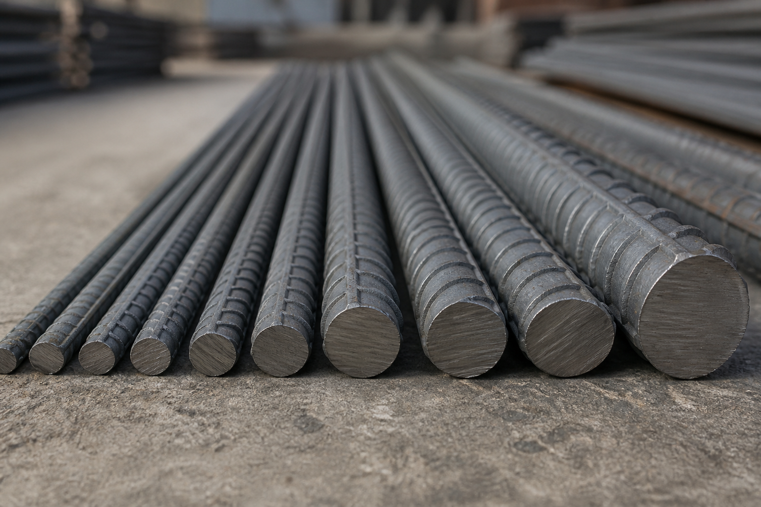 15M rebar size chart
