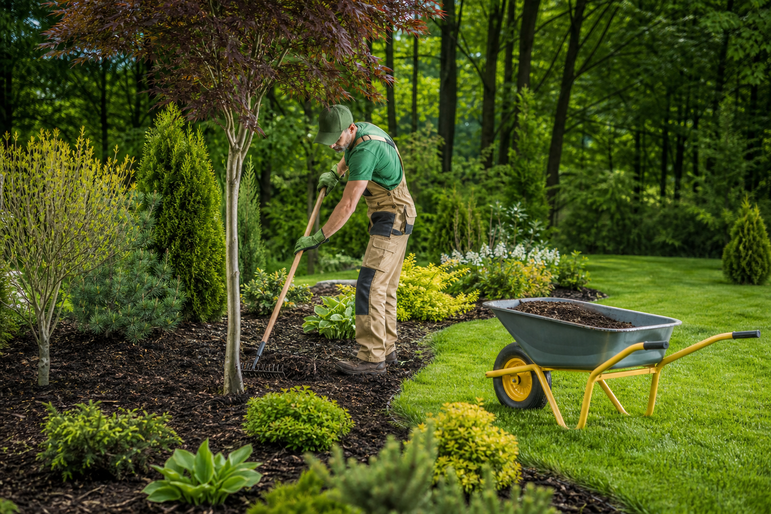 Maintenance schedule and troubleshooting common problems — best mulch for landscaping beds