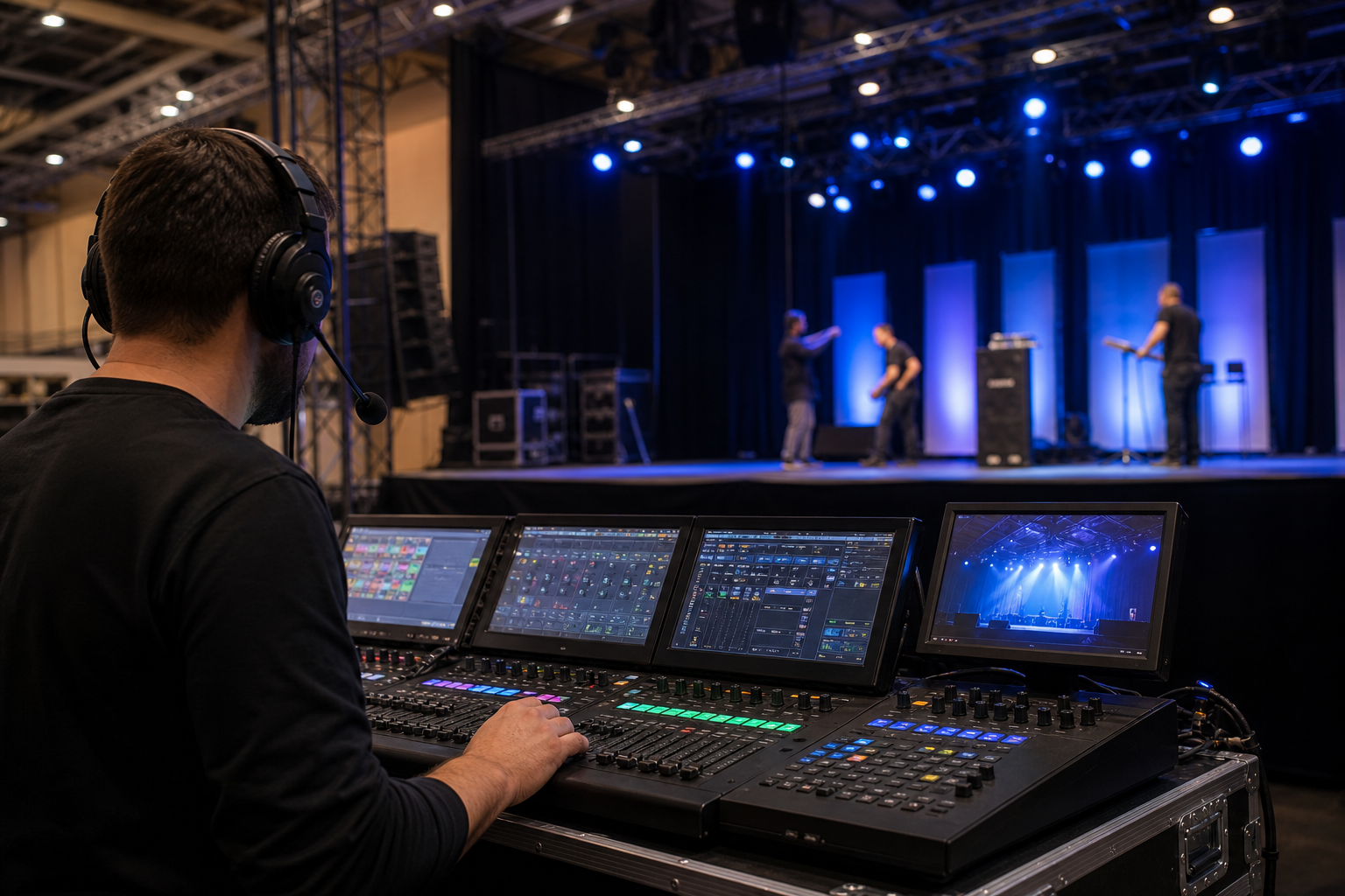 3. Reduce vendor load: confirm in-house AV, lighting, staging and technical support — event venues near me