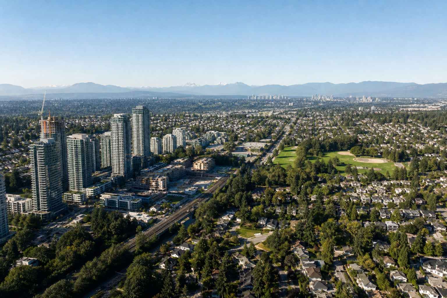 Compare location and market-competition tradeoffs — Surrey houses price factors