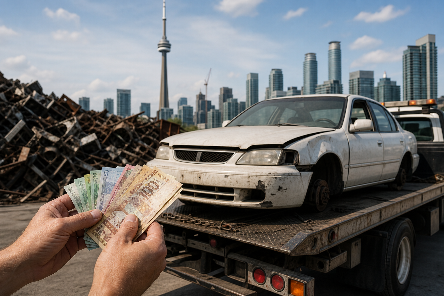 Can You Get Cash for Scrap Car Removal in Toronto?