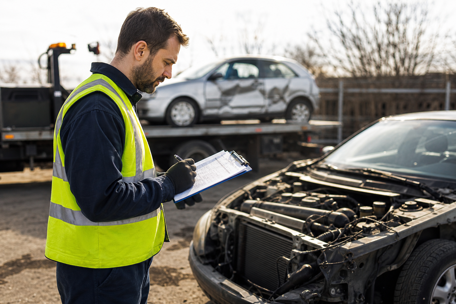 Checklist details — scrap car removal Toronto cash