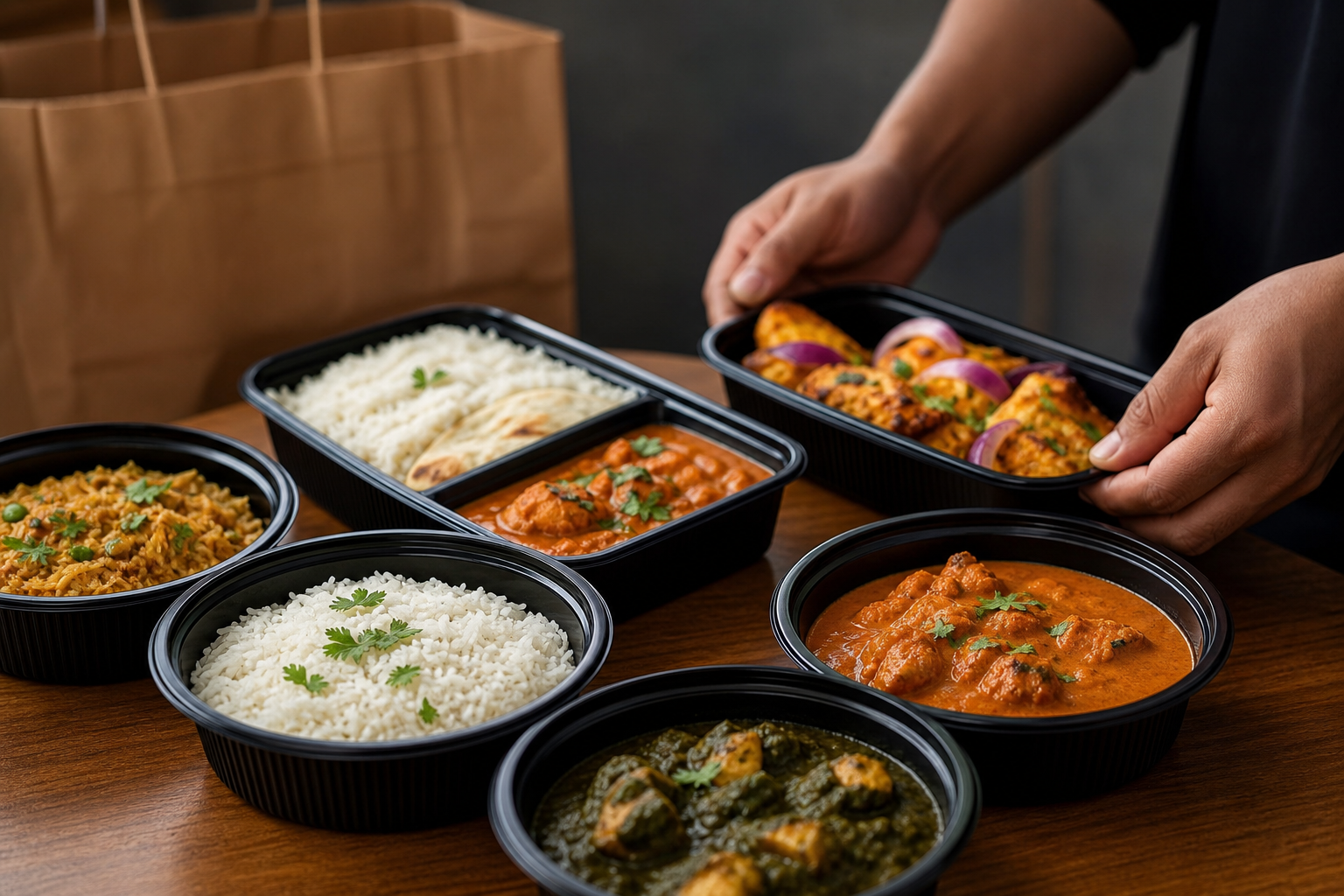 3. Arrange a tasting or a sample order, use pickup if helpful — indian catering edmonton