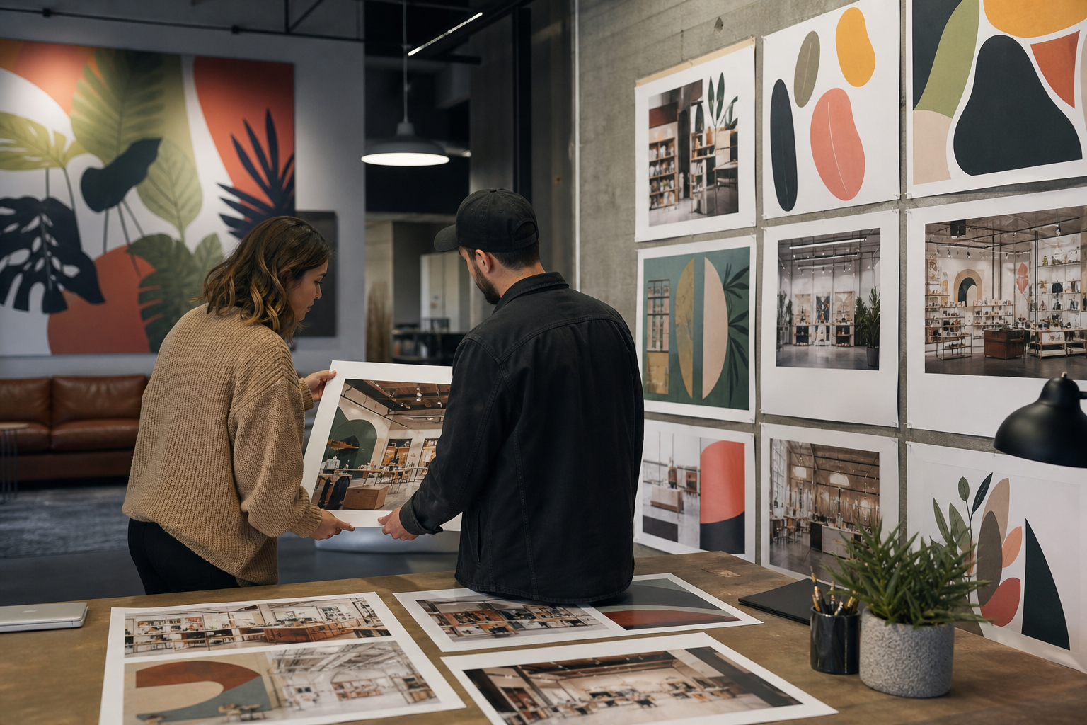 Visual approvals, mockups, and getting a fast photo-based quote — retail wall graphics trends