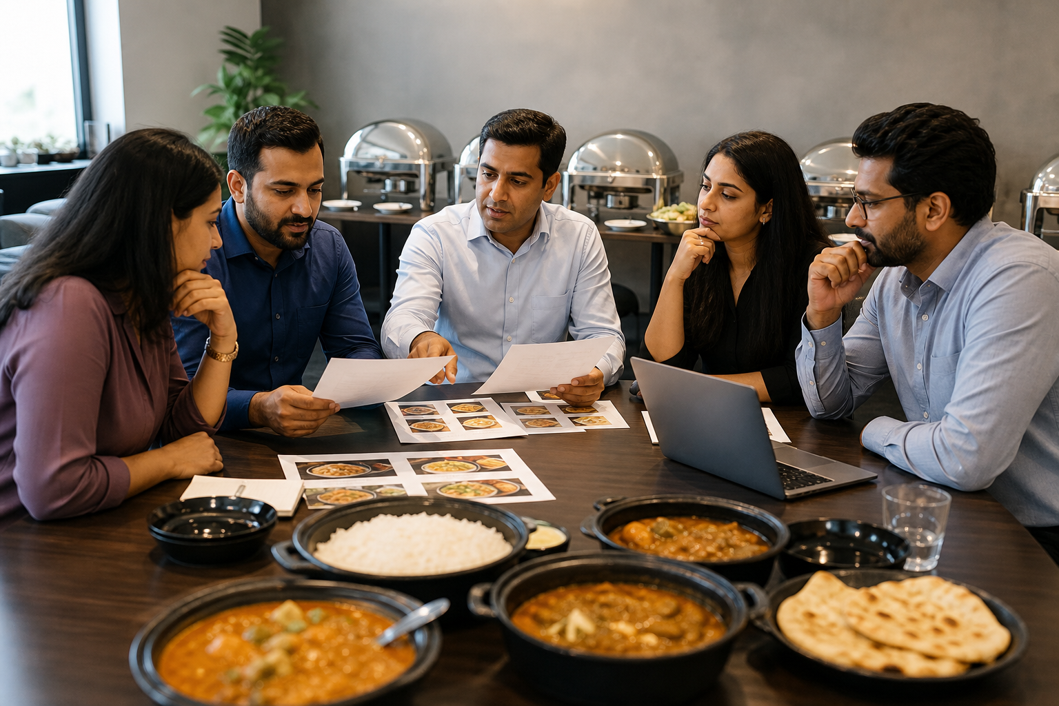 7. Compare quotes, shortlist local caterers, and next steps to book — indian catering edmonton