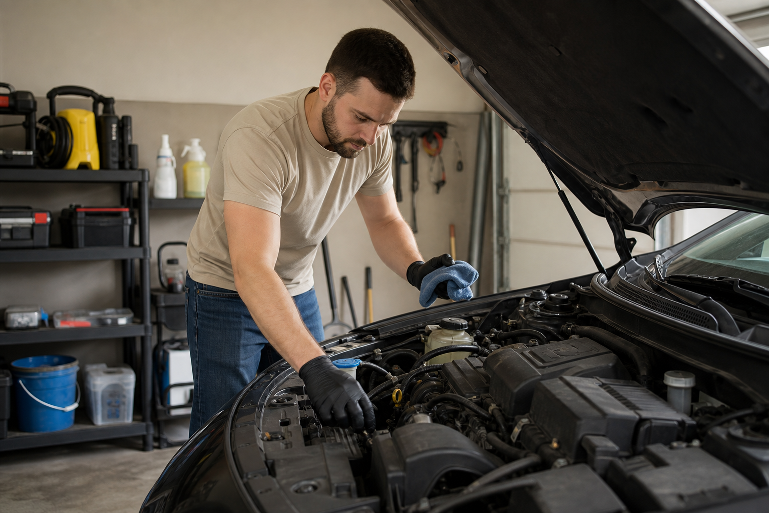 How to prepare your car for mobile or in-shop engine detailing — car wash engine cleaning guide