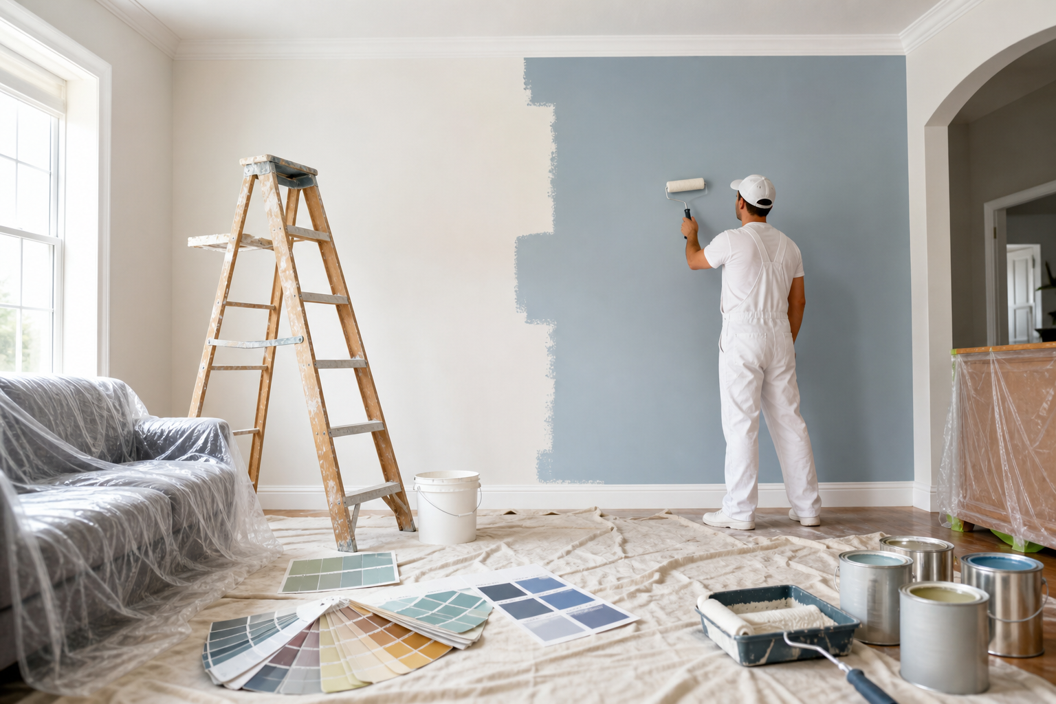 House interior painting: what to decide before the painter arrives