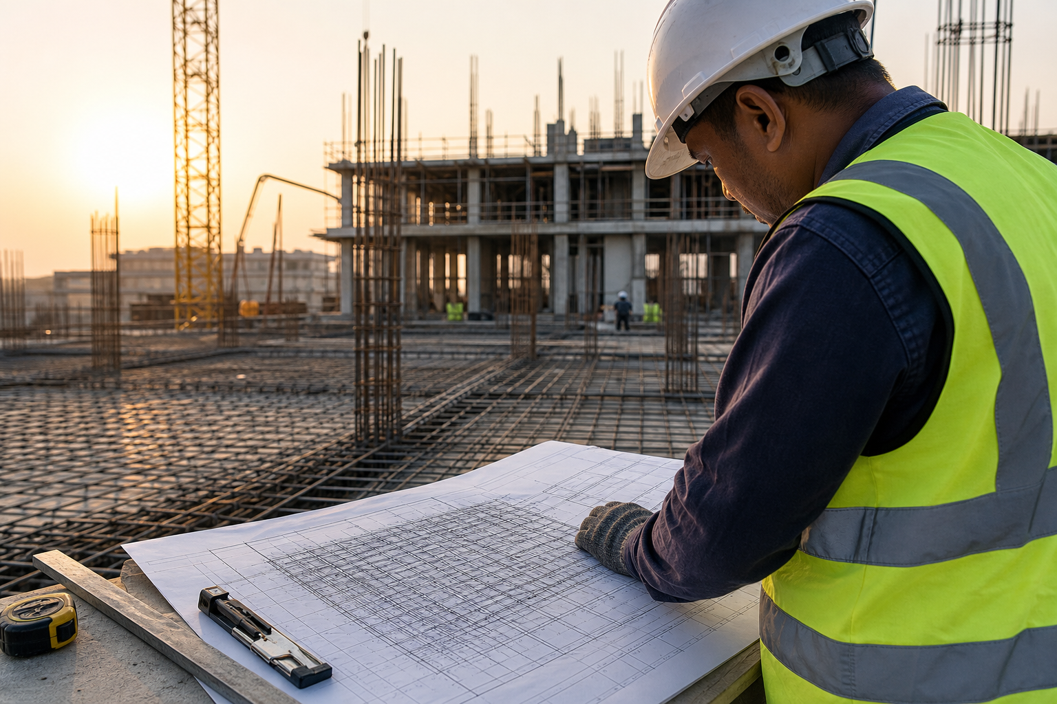 Pre-pour rebar detailing checklist: 7 checks every foreman must run