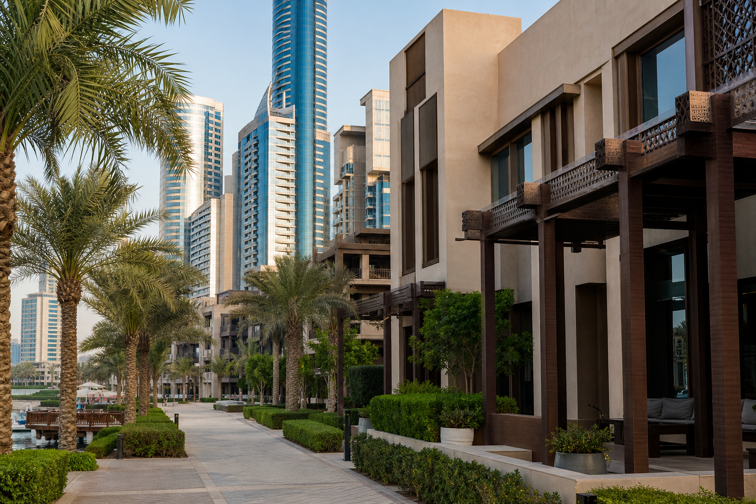 Regional comparison: Dubai, Abu Dhabi, Sharjah and Oman — mixed use development trends