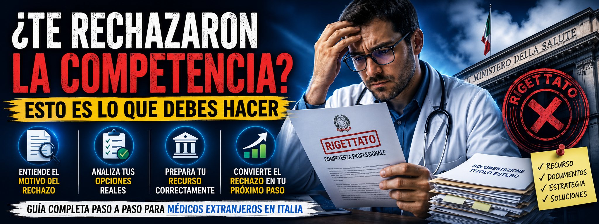 Te rechazaron la homologación en Italia: por qué (casi siempre) no es el final