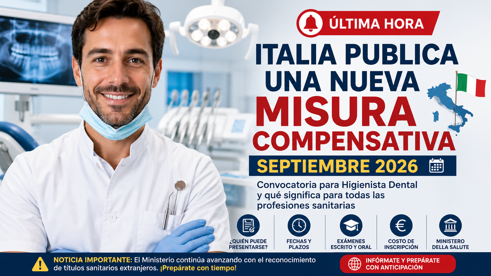 ¿Esperando el reconocimiento de tu título en Italia? El Ministerio acaba de publicar una nueva Misura Compensativa (2026)