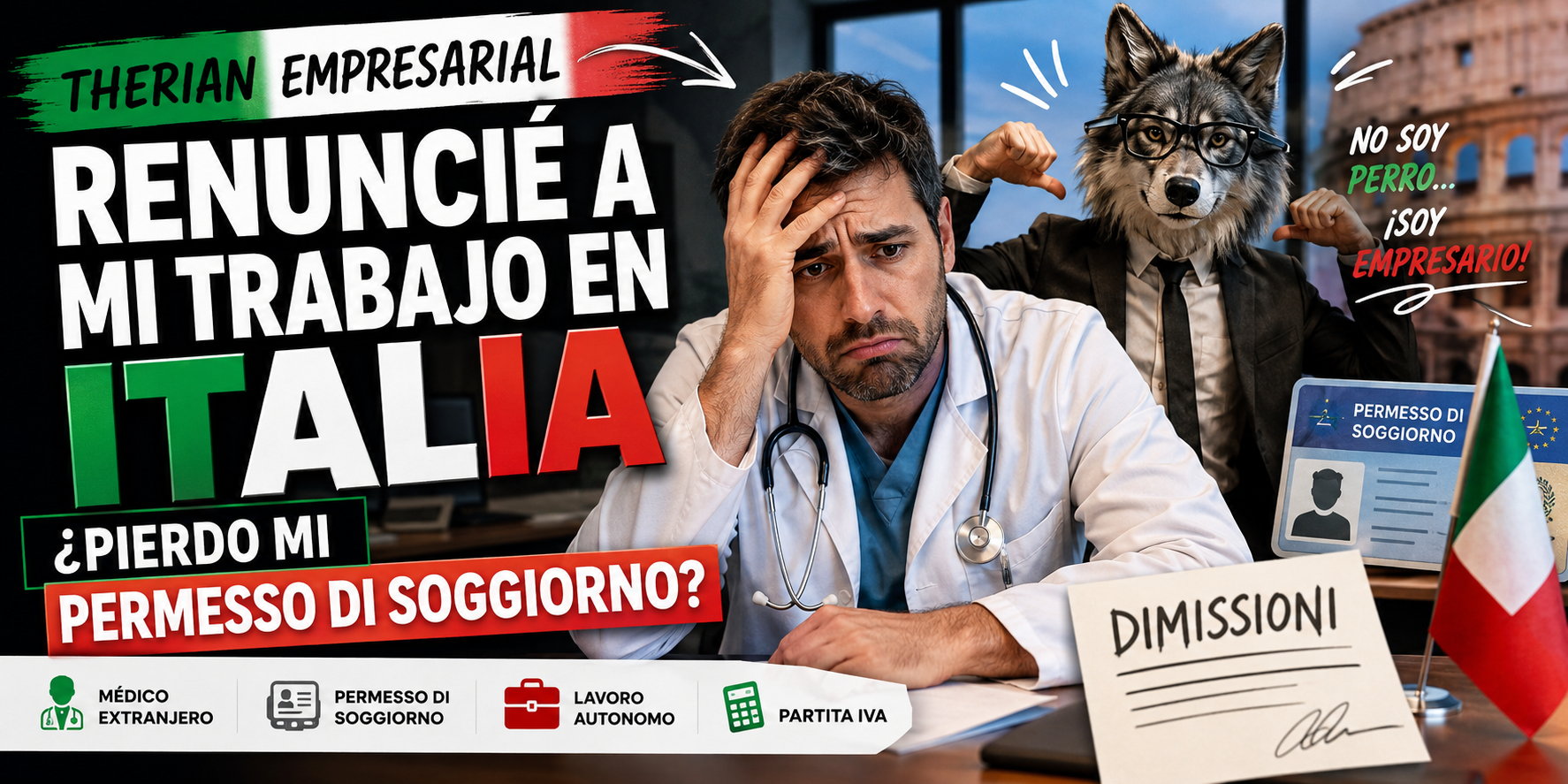 Renuncié en Italia: ¿pierdo el permesso di soggiorno?