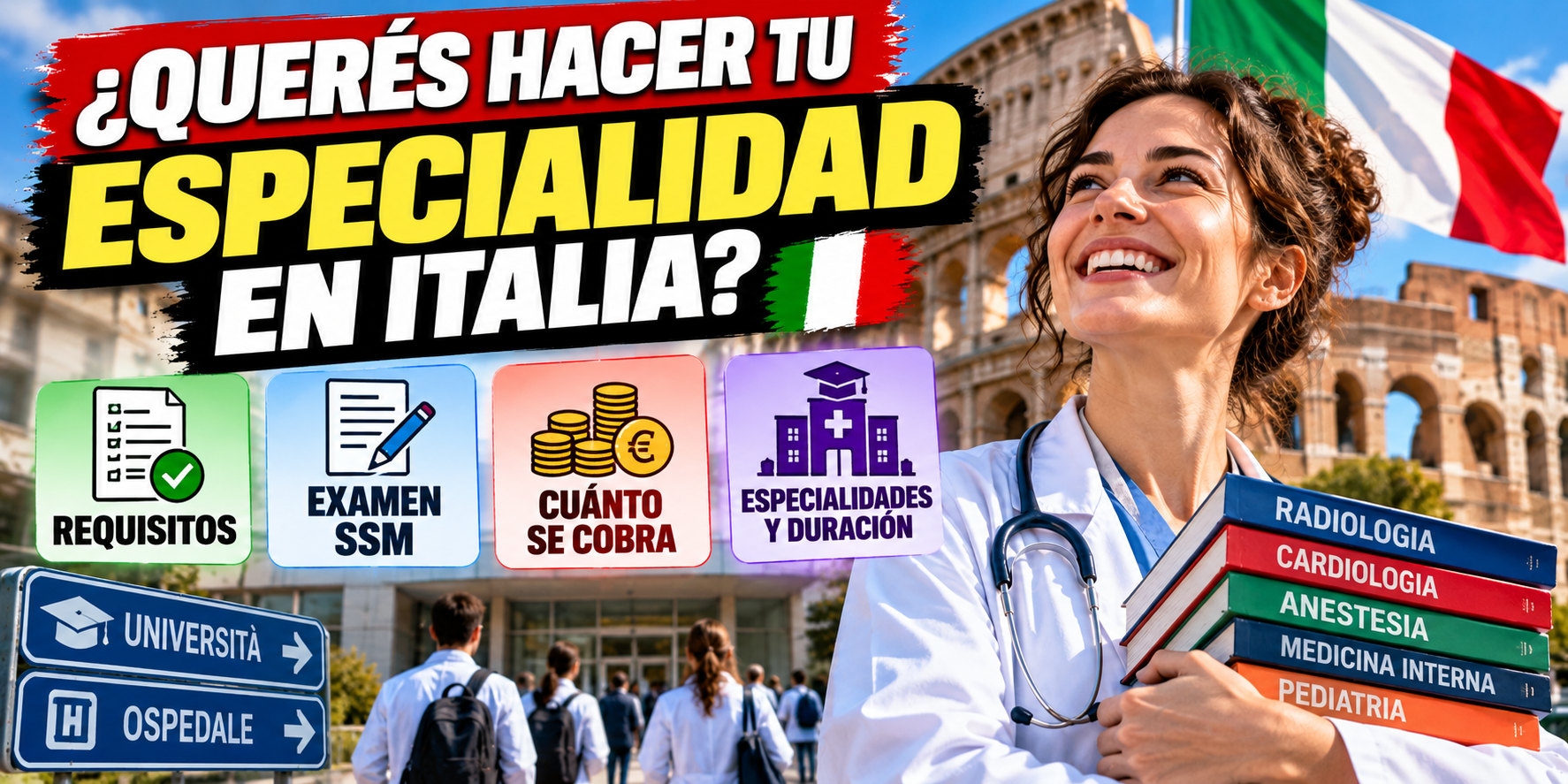 Residencia médica en Italia: aprobás el examen, quedás en la lista… y te dejan afuera igual (lo que nadie te dice del SSM)