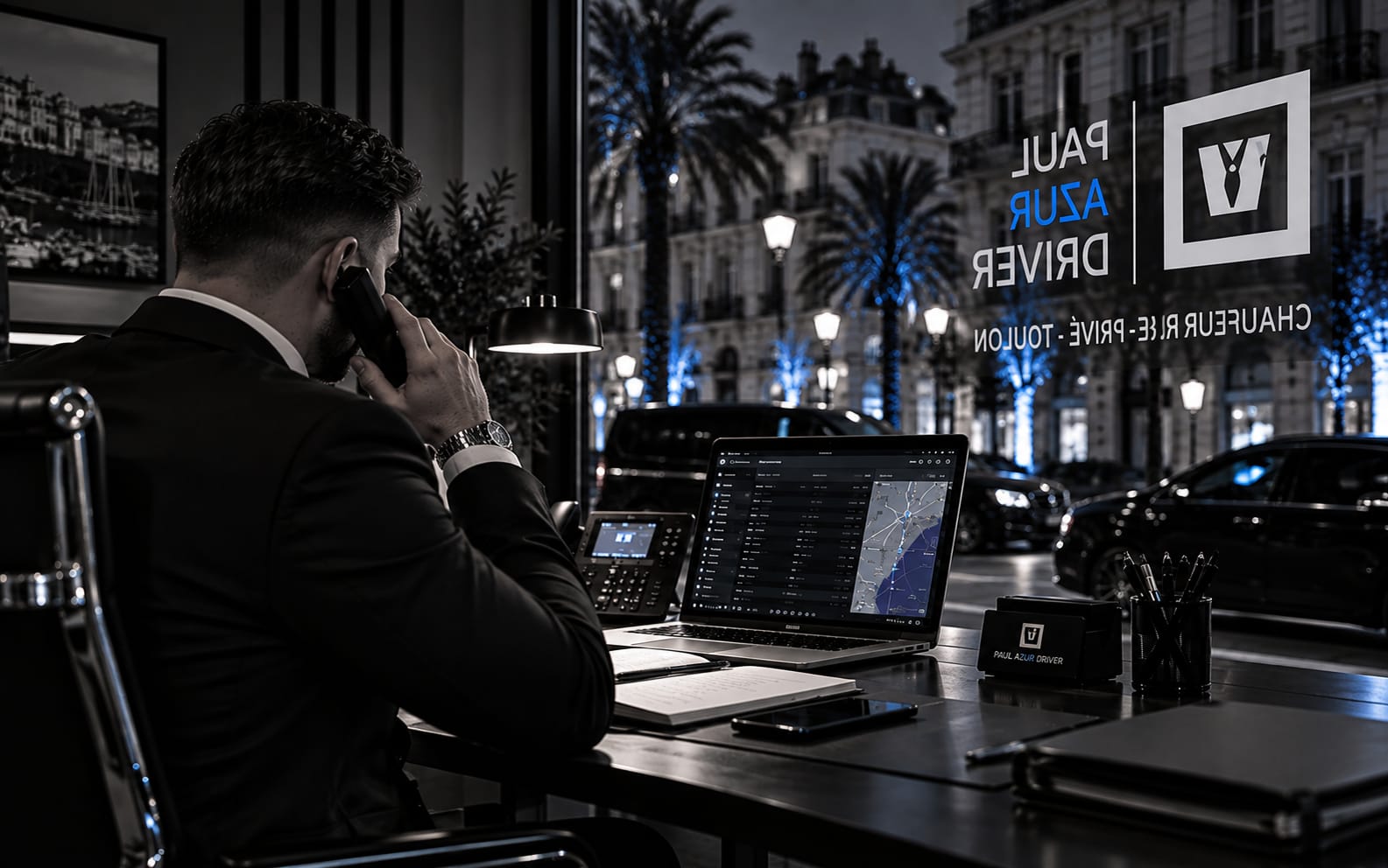 Chauffeur privé VTC haut de gamme à Toulon - Paul Azur Driver