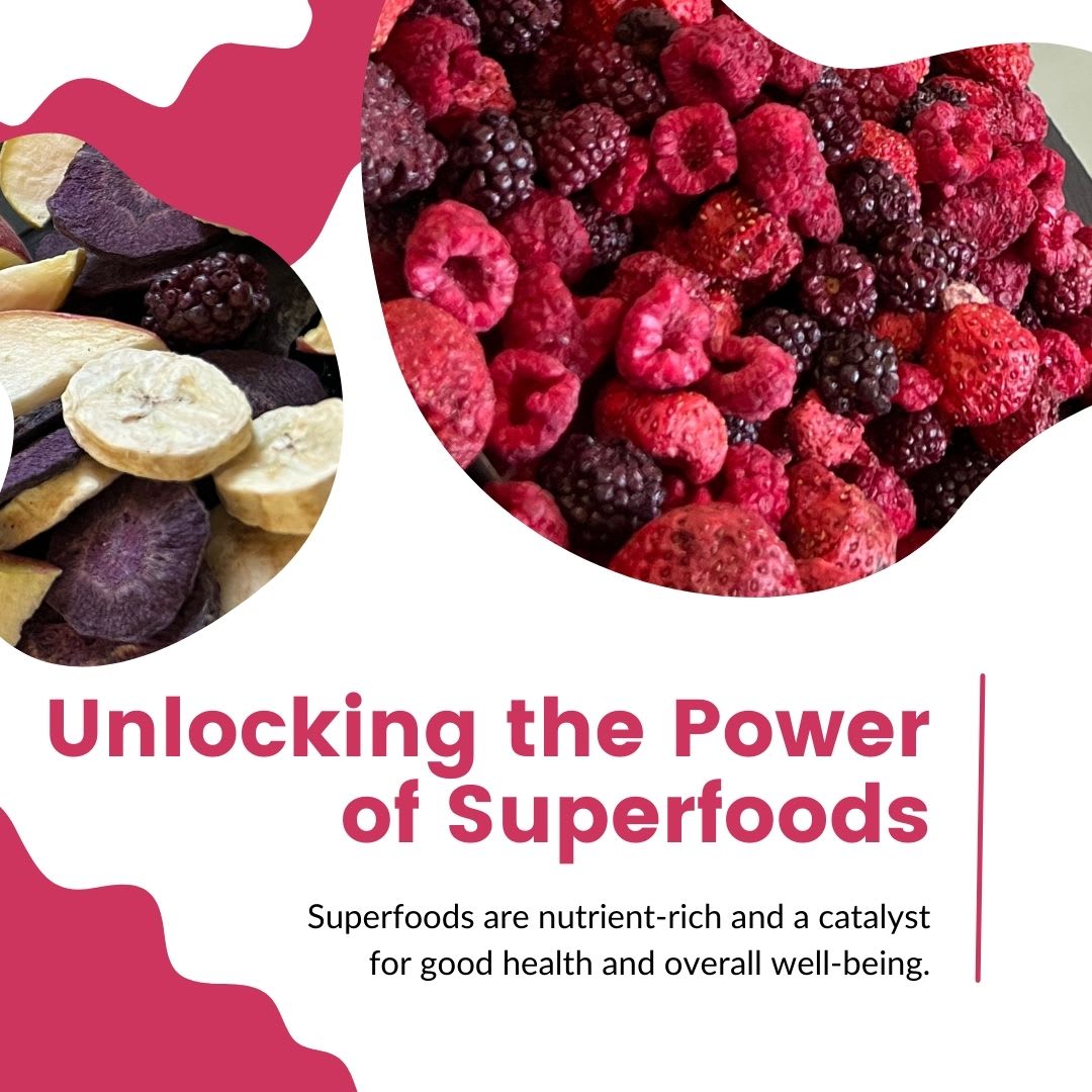 Superfoods Thrive with Nature's Top Nutrients!