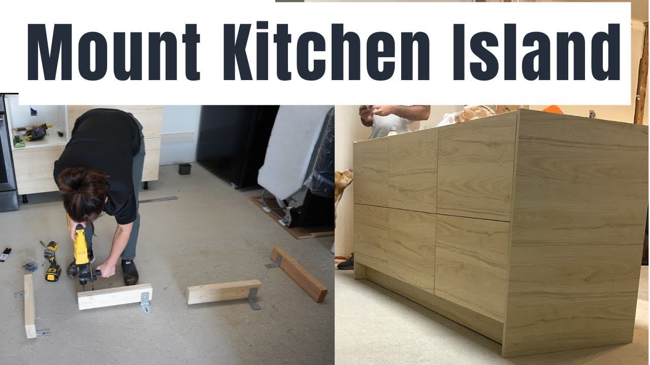 How to Fix Kitchen Island to Floor Quick & Easy Guide