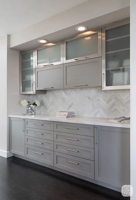 Kitchen Wall Tile Ideas With Grey Cabinets: Transform Your Space!