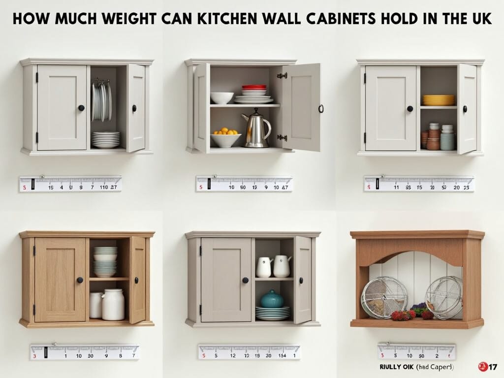 How Much Weight Can Kitchen Wall Cabinets Hold UK: The Ultimate Guide