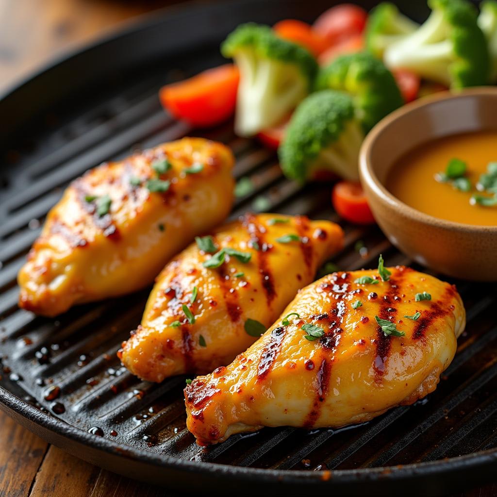 Sizzling Secrets: Honey Mustard Chicken