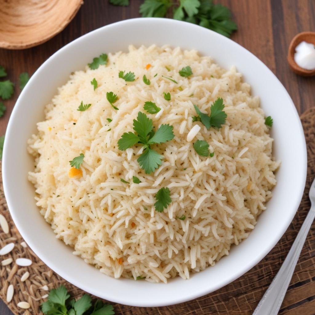 Picture of Coconut Rice Pilaf: The Perfect Make-Ahead Rice Side Dish That Elevates ...