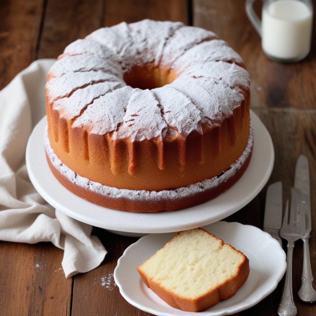 Simple Cake Recipe With 8 Ingredients: The Ultimate Minimalist Dessert