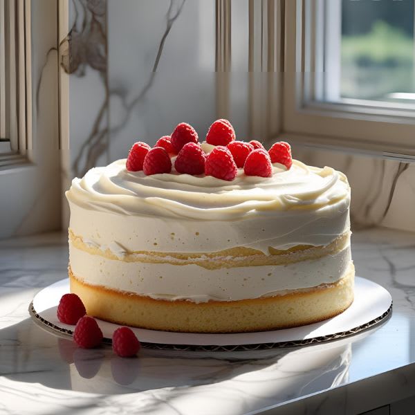 5-Egg Vanilla Sponge – The Ultimate Balance of Flavor and Airiness
